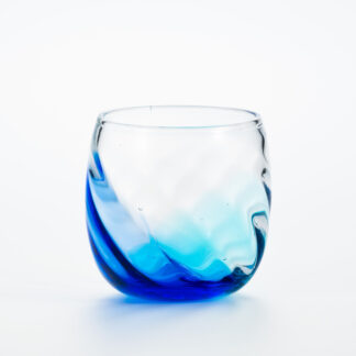 琉璃茶杯 清水釉藍