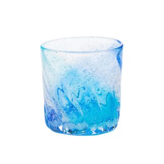 琉璃威士忌杯 青水