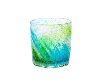 琉璃威士忌杯 綠水